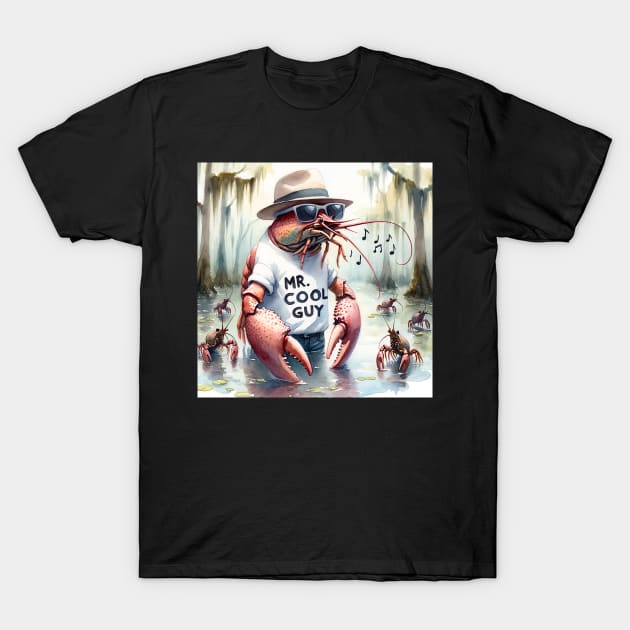 Mr. Cool Guy and Friends T-Shirt by Happy Underground Productions